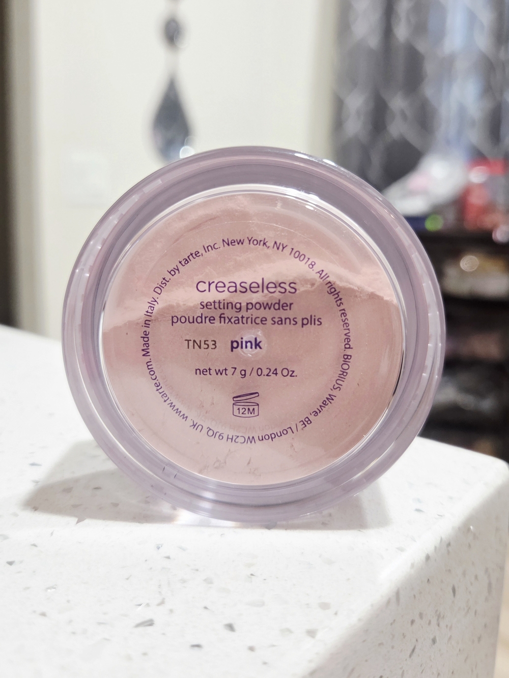 tarte Creaseless Setting Powder - Pink